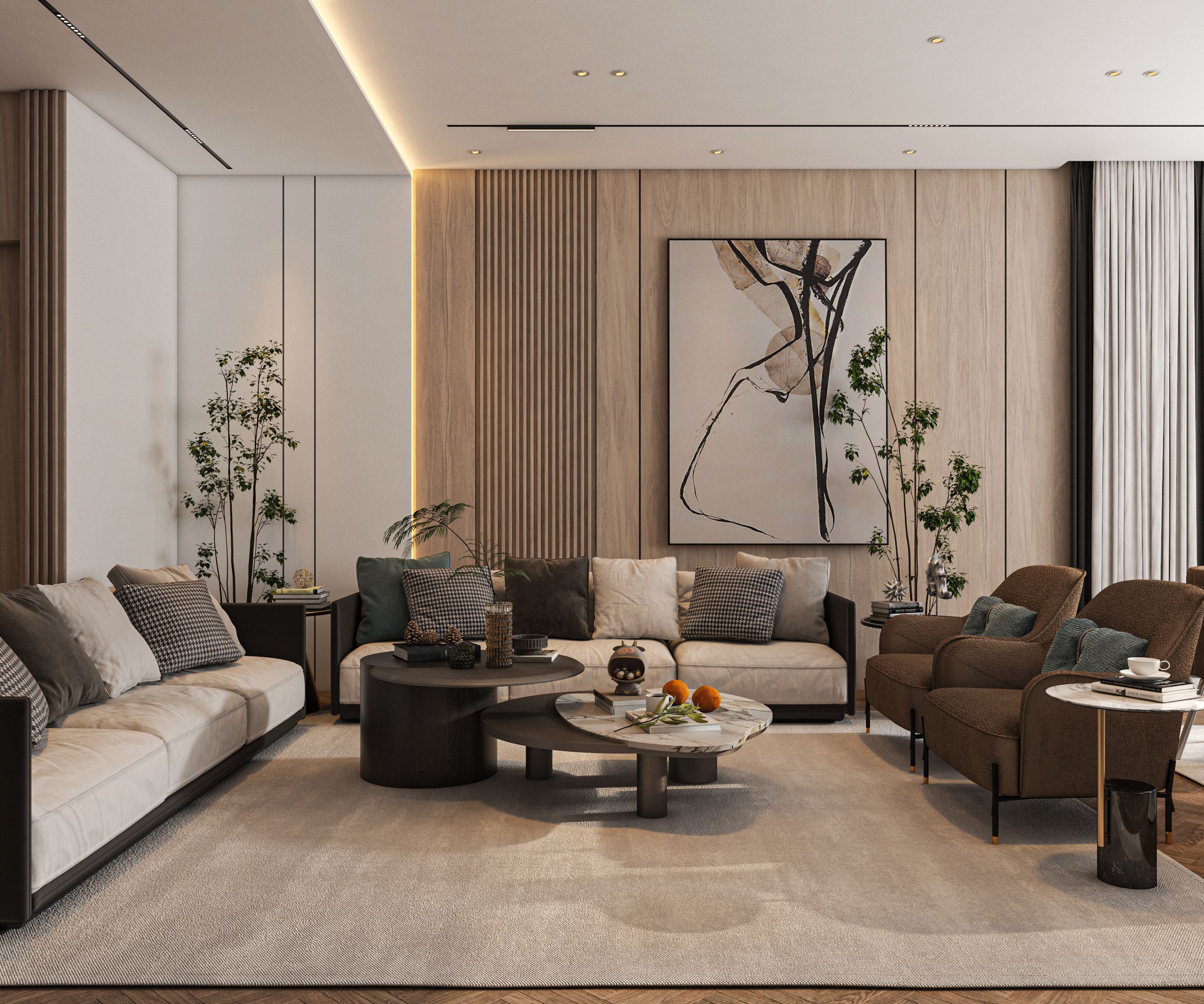 Interior premium proiectat de Fortalis Projects